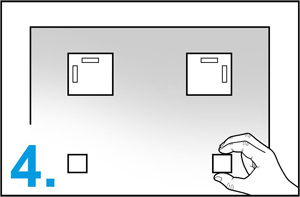 4-schritt-metall-aufhänger-set