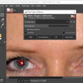 Bildbearbeitungsprogramm Gimp: retuschieren / Rote Augen entfernen