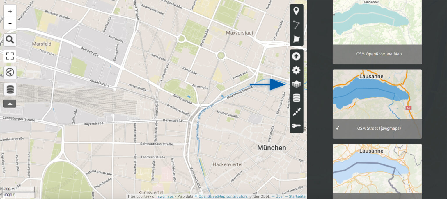 Landkarten drucken lassen mit OpenStreetMap | myposter