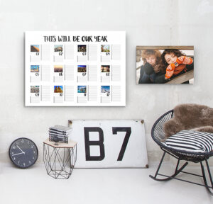 Calendrier photo gratuit à imprimer / myposter