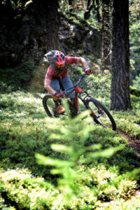 Sportfotografie Mountainbike Closup