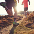 Sportfotografie running closeup