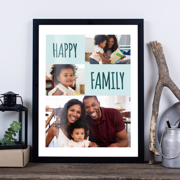 "Happy Family" Fotocollage erstellen: Programme, die helfen