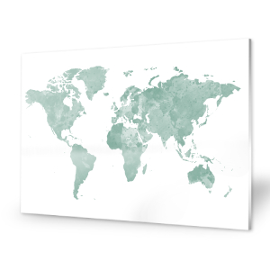 Weltkarte auf Forexdruck