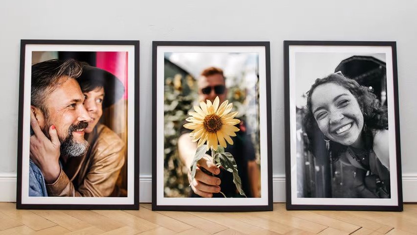 Portraits fotografieren und schick rahmen