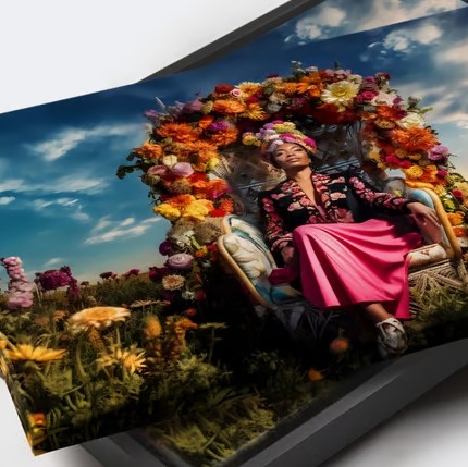 Sprüche zum Muttertag mit Foto auf Leinwand
