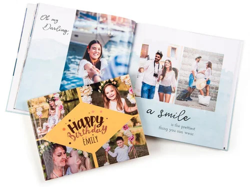 Beispiel eines Fotobuchs mit Hardcover